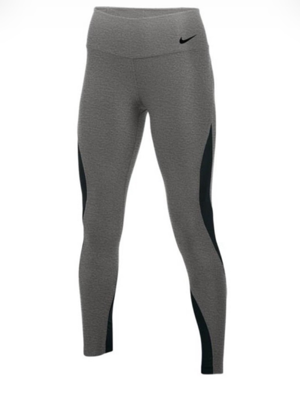 NWT- Nike Power Legend Tight Fit Training Leggings in Carbon Heather/Black